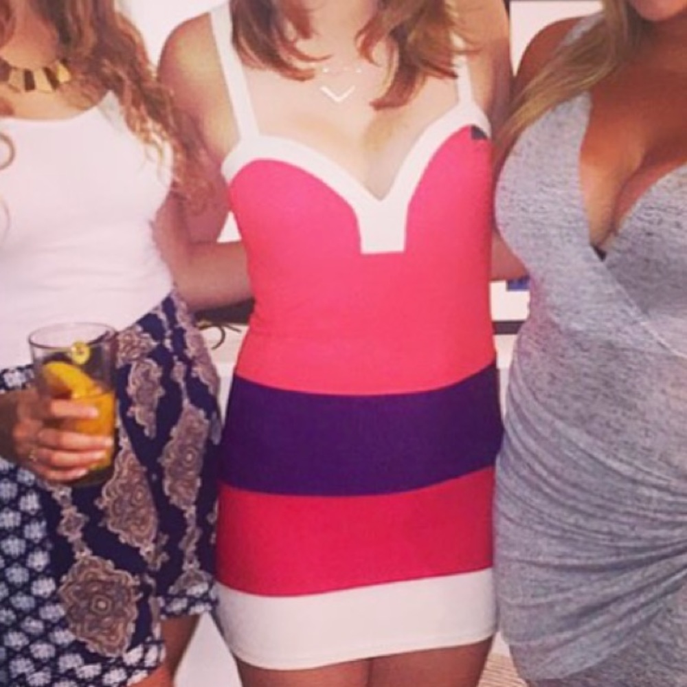 Millau Bodycon Colorbock Dress